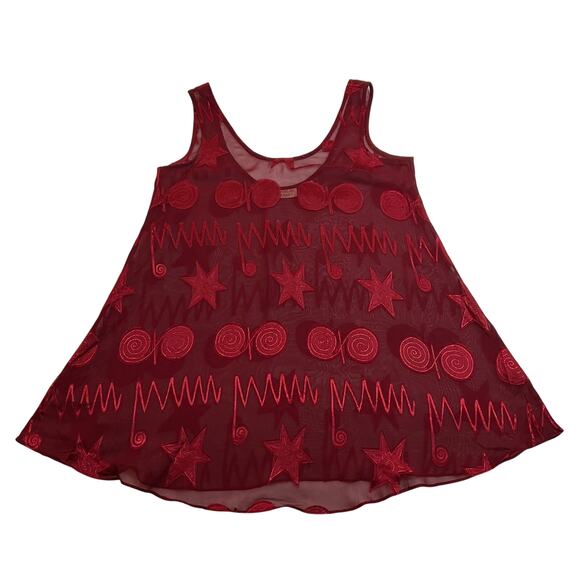 VTG Victoria's Secret Gold Label Sheer Pajamas Size Small Lounge Set Geometric - Picture 2 of 10